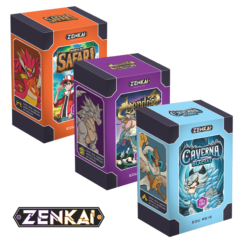 Zenkai Adventure - Pack Expansões 1 | Estúdio Art ao Cubo